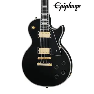 EPIPHONE Les Paul Custom Ebony 黑 電吉他  WITH CASE(少量現貨)
