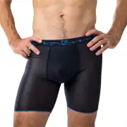 T8 Mens Commandos Running Underwear - Black - XS