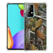 (Hunter Camo)ShockProof TPU phone case cover(Clear)for Samsung Galaxy A52 5G