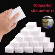 100pcs Foam Magic Sponge Eraser Melamine Cleaning Home Kitchen Dish Cleaner Bulk