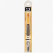Tulip Twist Crochet Hook - Ergonomic TPECH-H/8 with 5mm Size for Effortless Croc