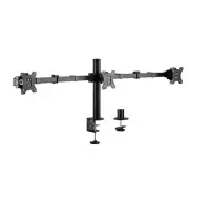 Brateck Triple Monitors Affordable Steel Articulating Monitor Arm Fit Most 17'-2