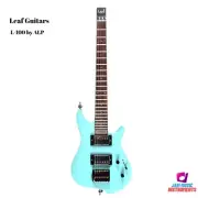 NEW ALP Leaf L100 Electric Guitar Headless Travel Guitar - Surf Green