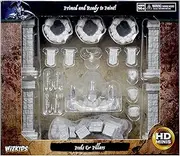 WizKids WK90045 Deep Cuts Unpainted Miniatures, Pools and Pillars