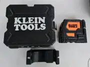 Self-Leveling Cross-Line Laser Level with Plumb Spot, Klein Tools 93LCLS