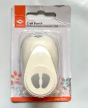 New Sunlit Craft Punch HCP -105 Footprint DIY paper crafting project