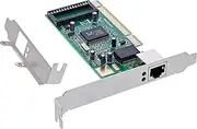 InLine® Gigabit Network Card, 10/100/1000 Base-T Ethernet LAN Controller, 1Gb/s, PCI, from Win 98SE, Server 2003, Linux 2.4, macOS X 10.4, incl. Low Profile Slot Bracket, 51115B