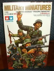 TAMIYA 1/35 GERMAN ASSAULT TROOPS INFANTRY