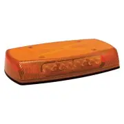15" ReflexTM 4-Bolt Mount TIR Optic Amber Mini Emergency LED Light Bar