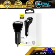 Baseus Streamer F40 AUX Car Bluetooth MP3 Charger-Black