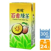 在飛比找PChome24h購物優惠-古道百香綠茶 300ml(24入/箱)