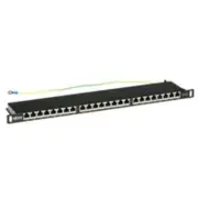 Tripp Lite Cat6a Patch Panel 24-Port High-Density Shielded Dual IDC 0.5URM
