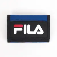 在飛比找樂天市場購物網優惠-FILA [OTW-3010-BU] 皮夾 三摺 運動 短夾