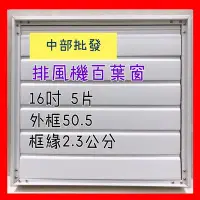 在飛比找Yahoo!奇摩拍賣優惠-16吋 PVC氣動式百葉窗 可防雨 防蚊 通風機 百葉窗起動