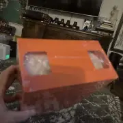 VHS Orange Colored Shells: 10 Units Shrink wrapped