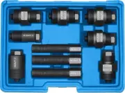 Motorcycle Flywheel Puller Kit for Small Engine, 14mm 16 18 19 20 22 24 Blue