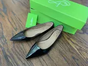 Women's Sam Edelman Wanda flats black patent leather US 6M NEW NWB MSRP $120