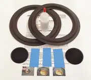 Jensen Concert Series 820 8" Woofer Foam Speaker Kit w/ Shims & Dust Caps!