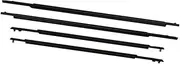 Jodriva Window Door Seals Car Window Outer Weatherstrip Side Door Glass Rubber Belt Moulding Sealing Strip, for Toyota, for Prius 2010 2011 2012 2013 2014 2015 Car Door Weather Strip