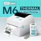 【HotLabel®】Label Printer maker Thermal Shipping Address Barcode 150*100 FreeRoll