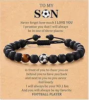 Football Gifts for Boys Football Bracelets Gifts for Him