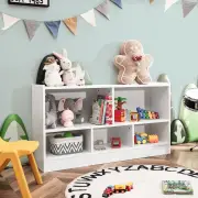 CostwayBookcase &amp; Toy Storage with 5 Compartments for Kids