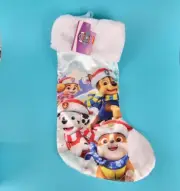Nickelodeon Paw Patrol Christmas Stocking Fabric Dog Chase Skye Hanging New
