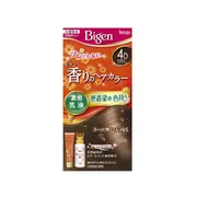 hoyu - hoyu Bigen Fragrant Hair Color Emulsion - 40g + 60ml - 4D Calm Light Brown