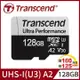 創見 MicroSDHC U3 C10 128GB記憶卡(TS128GUSD340S)