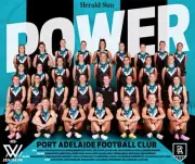 2024 PORT ADELAIDE POWER AFLW FOOTBALL TEAM POSTER,FREE POST Afl football,1