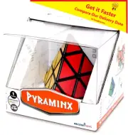 MEFFERTS Pyraminx Twist and Solve Puzzle Cube