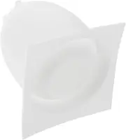DOITOOL Egg Shaped Candle Mold Silicone Scented Candle and Handmade Soap Mold for Crafts Easy and Cleaning for Aromatherapy Projects