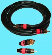 Ultra Gold 12ft SUBWOOFER Digital Audio AV Cable Coaxial Interconnect 12 Feet