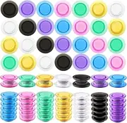 ZDZBLX Fridge Magnets, 84 Pack 7 Colors Strong Whiteboard Magnets, Colorful Small Round Heavy Duty Magnets for Crafts, Calendar, Fridge
