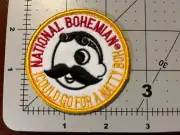 NATIONAL BOHEMIAN baltimore maryland i could go PATCH iron on craft beer brewery