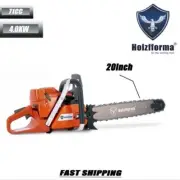 Holzfforma G372 71cc Gas Chainsaw 50MM Bore With 20inch 72DL Bar Saw Chain