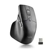 NGS HIT-RB Wireless , Rechargeable Multimode Mouse, Black