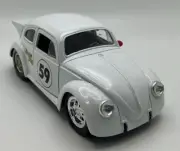 JADA BIGTIME MUSCLE 1958 VOLKSWAGEN BEETLE 1:32 SCALE WHITE