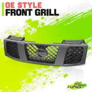 Front Upper Bumper Grill for Nissan Armada Pathfinder Titan SE 04-07 Black Frame