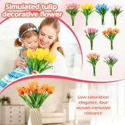 30-Branch Artificial Tulip Flowers Wedding Decoration Spring Mother's Day Flower