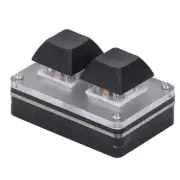 2 Key Keyboard Wired Programmable Shortcut Key Copy Paste Cut USB Keypad Tools