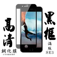 在飛比找momo購物網優惠-IPhone SE2/SE3 4.7吋 日本玻璃保護貼AGC