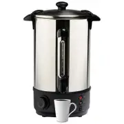 10L Litre 40 Cup Electric Stainless Steel Hot Water Boiler Urn