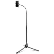 Universal Tripod Floor Stand Holder Adjustable Gooseneck For iPad iPhone Tablet
