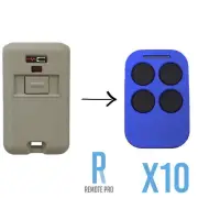 10 x Multi-Code Cloning Garage/Gate Remote Control Opener Multicode HT7