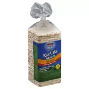 Paskesz Rice Cakes Square Thin Plain 4.9 oz (Pack of 12)