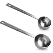 2 Pack Coffee Scoop, Tablespoon measure spoon contains 1 tablespoon (15ml) an...