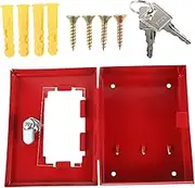 TEMPNAP Emergency Key Lock Box for Doors Windows Wall Mount Fire Extinguisher Cabinet Key Storage Holder Box Emergency Access