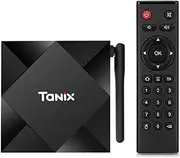 Android TV Box, TX6S Android 10.0 Tv Box H616 Quad Core 4GB RAM 64GB ROM Smart Media Player with Digital Display HD 4K Ethernet WiFi 2.4Ghz Set Top Box,2gb+8gb