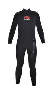 Pinnacle Cruiser 3mm Full Scuba Diving Wetsuit Men's Black WS51MBK